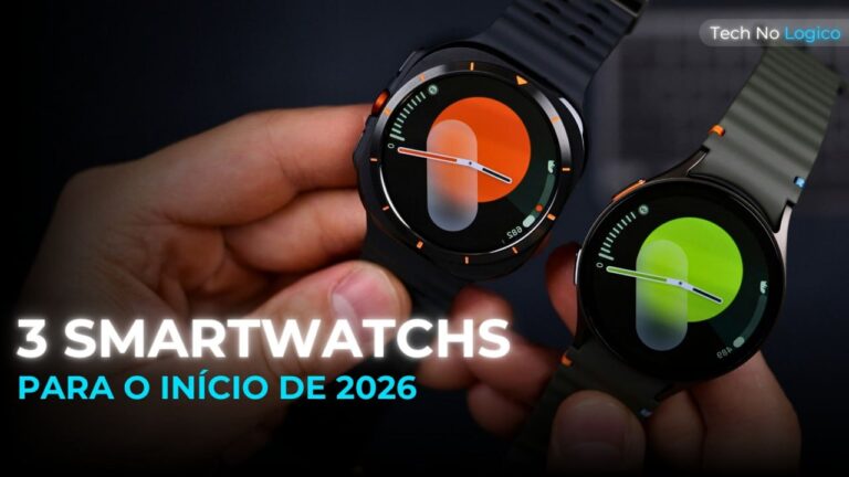 3 Smartwatchs QUE VOCÊ PRECISA FICAR DE OLHO no início de 2026 | Tech No Logico