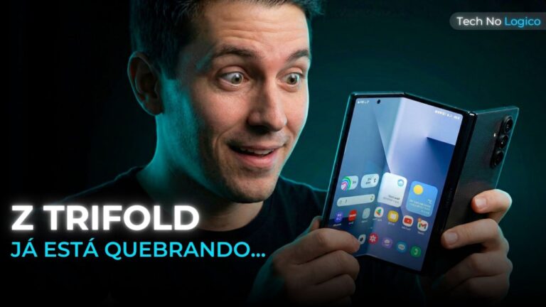 Galaxy Z TriFold: DOBRA 2X e Vira TABLET de 10 Polegadas | Tech No Logico