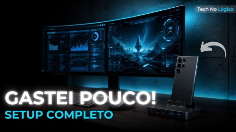 Transformei meu Galaxy num PC para trabalhar e jogar | Tech No Lógico