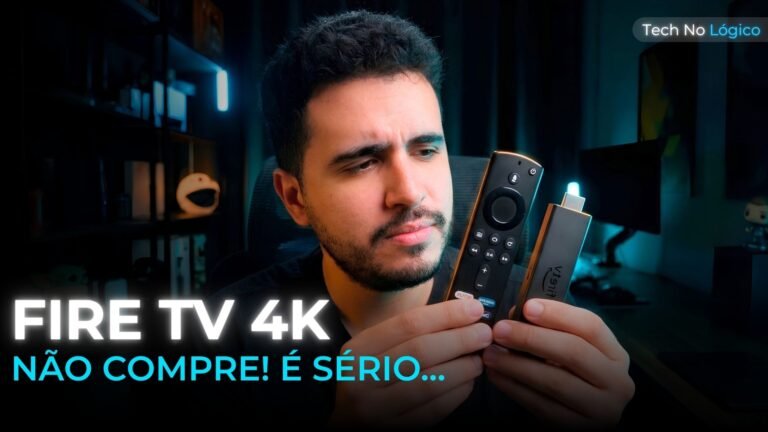 Novo Fire TV Stick 4K: o que mudou, o que PIOROU e se vale a pena trocar | Tech No Lógico